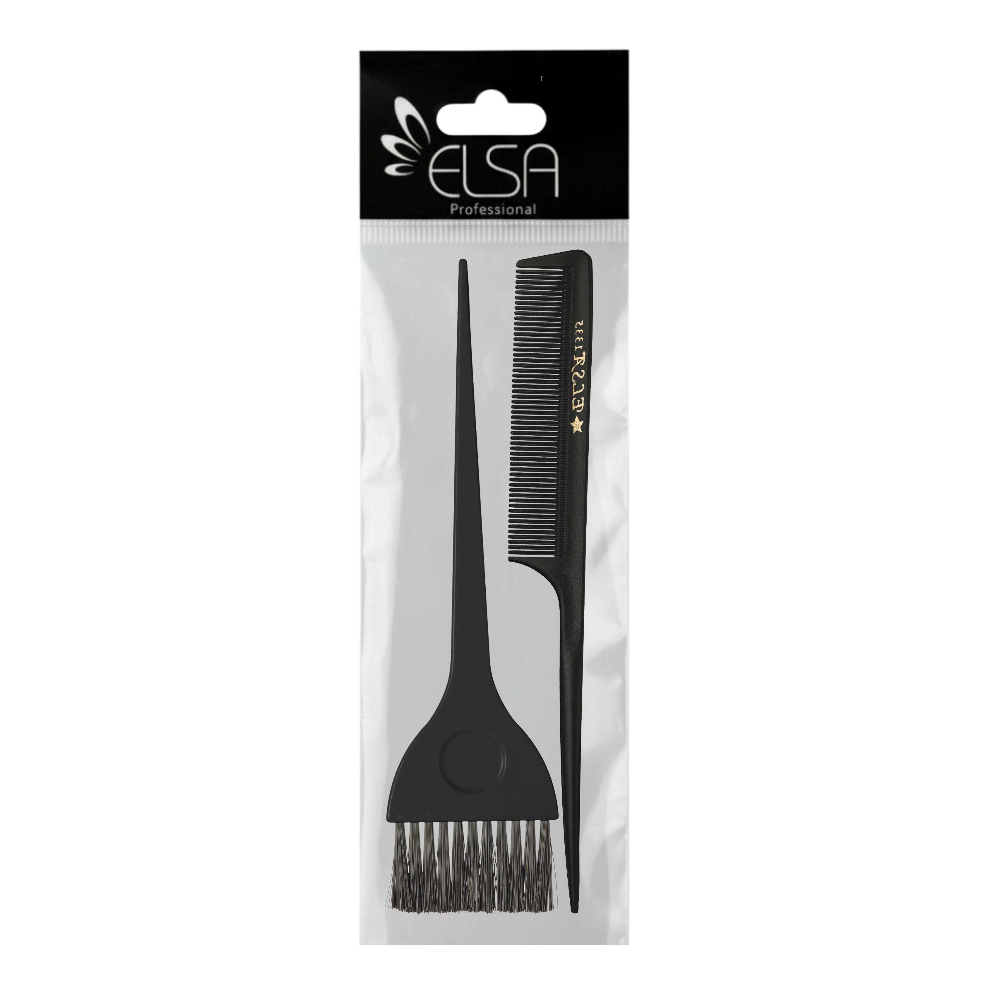 Çivit Saç Boya Fırçası Ve Krepe Tarak